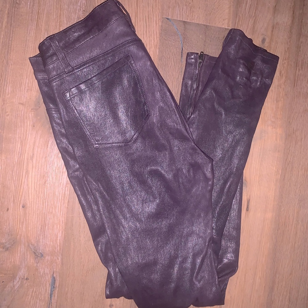 J Brand Skinny Leather Pants
